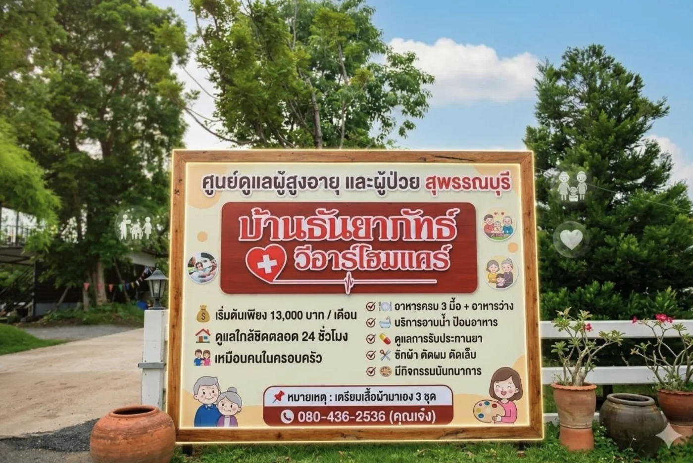 ศูนย์ดูแลผู้สูงอายุ-ผู้ป่วยบ้านธัณยาภัทรสุพรรณบุรี รูปบรรยากาศ 4